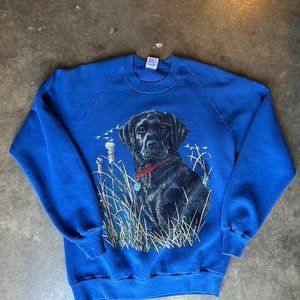 Vintage ‘92 Black Lab Nature Crewneck